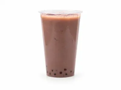 Chocolate milk tea Bubblin' Waffle Factory dostava
