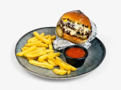 Classic burger Rakijator Kuhinjica dostava