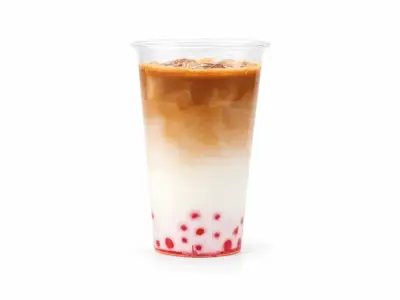 Coffee milk tea Bubblin' Waffle Factory dostava