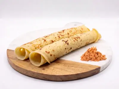 Smoked cracklings, cheese pancake Domaće Palačinke Šabac delivery