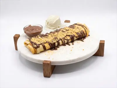 Kinder bueno pancake Gelato Box delivery