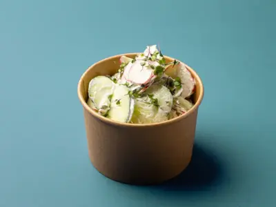 Cucumber, sour cream salad Food Hub Chili delivery