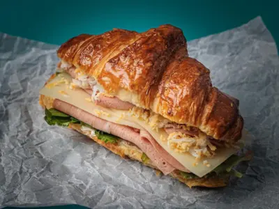 Croissant cheese ham Food Hub Chili delivery