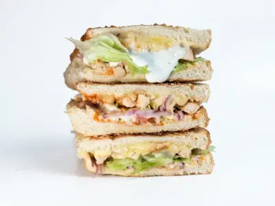 Hot chicken sandwich Take a Big Bite delivery