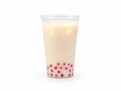 Mango milk tea Bubblin' Waffle Factory dostava