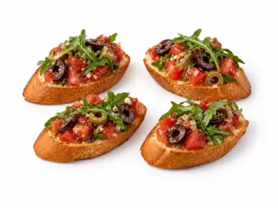 Mediteranski brusketi Rakijator Kuhinjica dostava