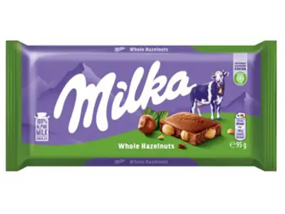 Milka, wholenuts, 95g Promeks dostava