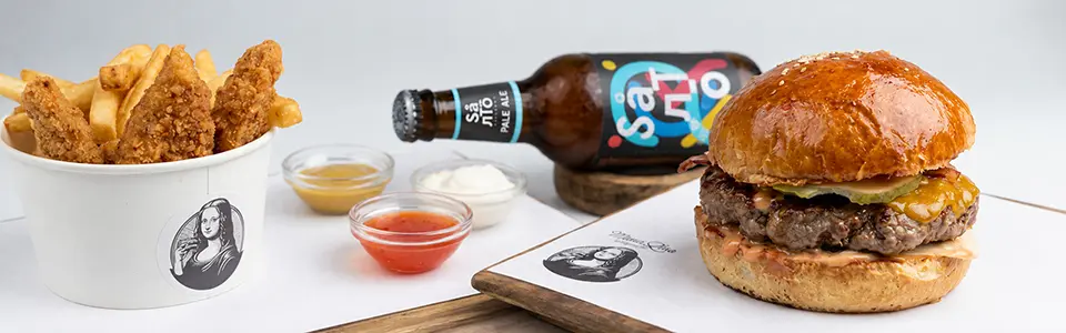 Mona Lisa Burger Bar food delivery Šabac