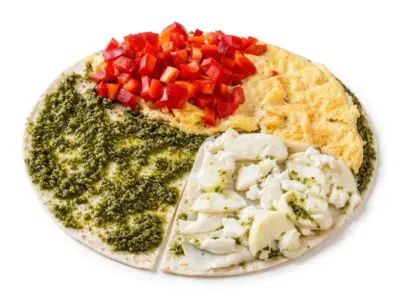 Pesto omelette JIT Klopa delivery
