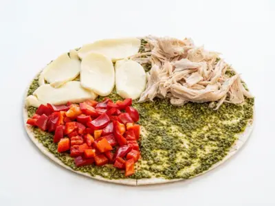 Pollo pesto wrap JIT Klopa delivery