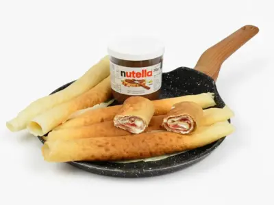 Pršut palačinke porcija + 2x Nutella Urolaj Me dostava