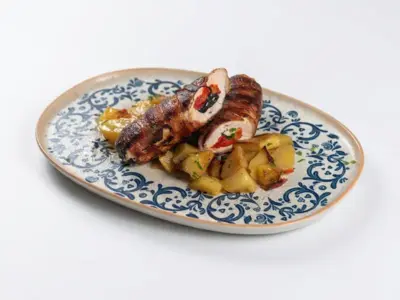 Rolled stuffed chicken Meals District by Food District delivery