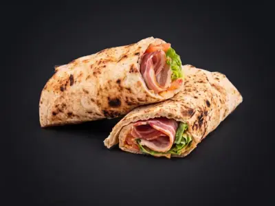 Tortilla bacon Wanted Burger Ekonomska delivery