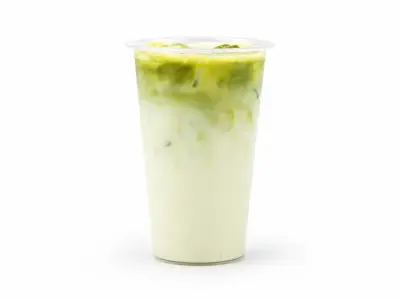 Vanilla matcha latte Bubblin' Waffle Factory dostava