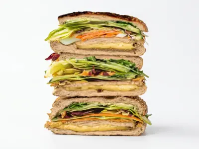 Vege sandwich Take a Big Bite delivery