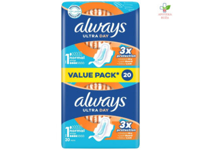Always Ultra Normal 20 uložaka Ruža Apoteka delivery