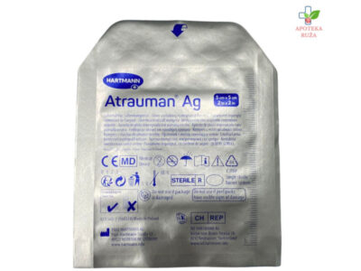 Atrauman Ag - gaza sa srebrom 5cm x 5cm 1 komad Ruža Apoteka delivery
