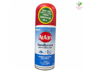 Autan Familycare sprej protiv komaraca 100ml (boca pod prtisikom) Ruža Apoteka delivery
