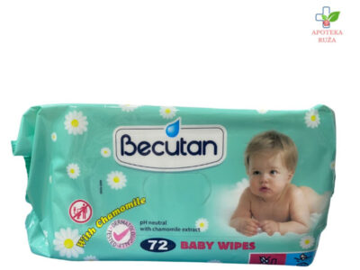 Becutan vlažne maramice 72 komada Ruža Apoteka delivery