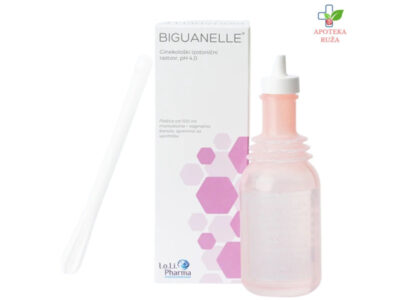 Biguanelle gel rastvor za vaginalno ispiranje (vaginalni set) 100ml Ruža Apoteka delivery