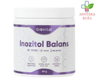 Biovital Inozitol Balans za hormonsku ravnotežu 60g Ruža Apoteka delivery