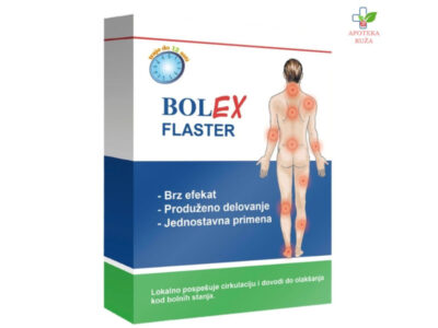 Bolex protiv bolova i ukočenosti 6 flastera Ruža Apoteka delivery