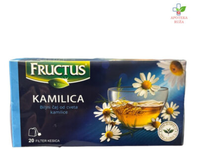 Čaj kamilica 20 kesica Fructus Ruža Apoteka delivery