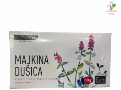 Čaj majkina dušica 20 kesica Adonis Ruža Apoteka delivery