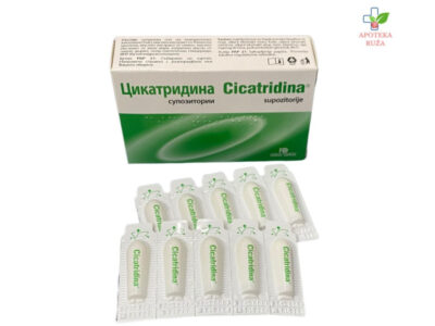 Cicatridina supozitorije 10 komada Ruža Apoteka delivery