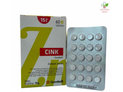 Cink 60x15mg Goodwill Ruža Apoteka delivery