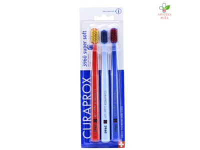 Curaprox četkice Super Soft 3960 3 komada Ruža Apoteka delivery