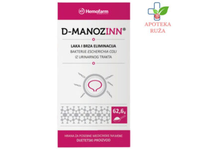 D manozinn protiv Escherichie coli prah 62,5g Ruža Apoteka delivery