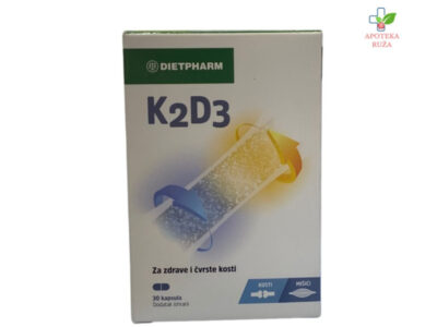 Dietpharm K2D3 za zdrave i jake kosti 30 kapsula Ruža Apoteka delivery
