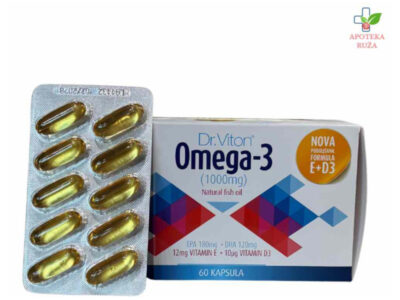 Dr Viton Omega-3 60 kapsula Ruža Apoteka delivery
