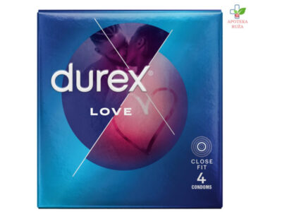 Durex Love prezervativi 4 komada Ruža Apoteka delivery