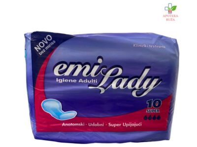 Emy Lady Super 10 uložaka Ruža Apoteka delivery