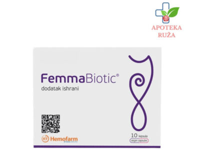 Femmabiotic oralni probiotik za normalnu vaginalnu floru 10 kapsula Ruža Apoteka delivery
