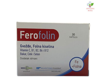 Ferofolin 30 kapsula Ruža Apoteka delivery