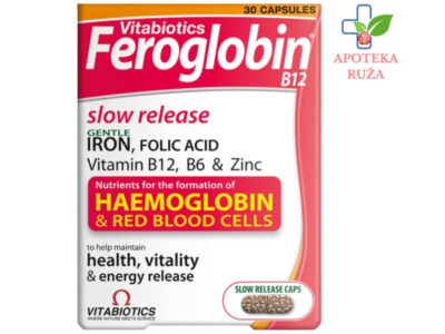Feroglobin B12 - gvožđe 30 kapsula Ruža Apoteka delivery