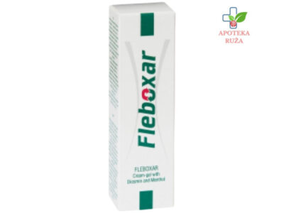 Fleboxar krem gel protiv proširenih vena sa mentolom 50ml Ruža Apoteka delivery
