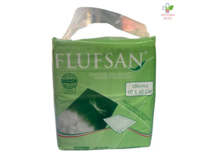 Flufsan podmetači 60cm x 60cm 15 komada Ruža Apoteka delivery