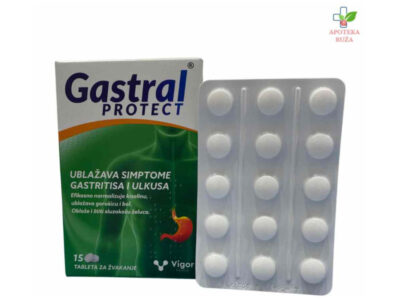 Gastral Protect 15 tableta za žvakanje Ruža Apoteka delivery