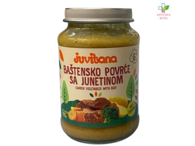 Juvitana kaša baštensko povrće sa junetinom 190g Ruža Apoteka delivery