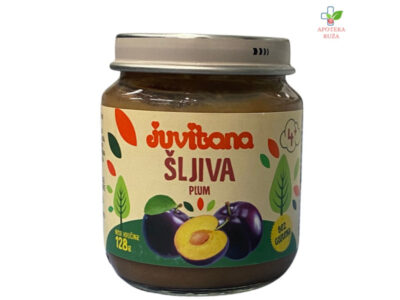 Juvitana kaša šljiva 128g Ruža Apoteka delivery