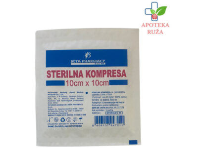 Kompresa sterilna 10x10 Beta 1 komad Ruža Apoteka delivery