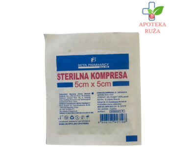 Kompresa sterilna 5x5 Beta 1 komad Ruža Apoteka delivery