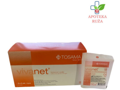 Kompresa sterilna mekana Vivanet 5x5 55 komada Ruža Apoteka delivery