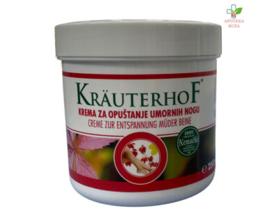 Krauterhof krema od lista crvenog grožđa 250ml Ruža Apoteka delivery