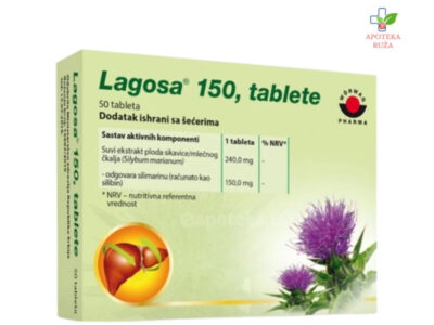 Lagosa za čišćenje jetre 50 tableta Ruža Apoteka delivery