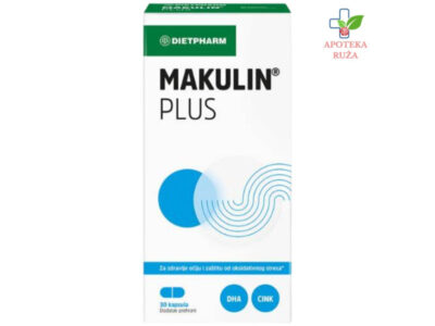 Makulin Plus za bolji vid sa dodatkom omege 30 kapsula Ruža Apoteka delivery